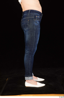 Carly dressed jeans leg lower body white shoes 0007.jpg